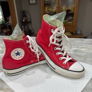 Converse women’s  Red All Star Sneakers